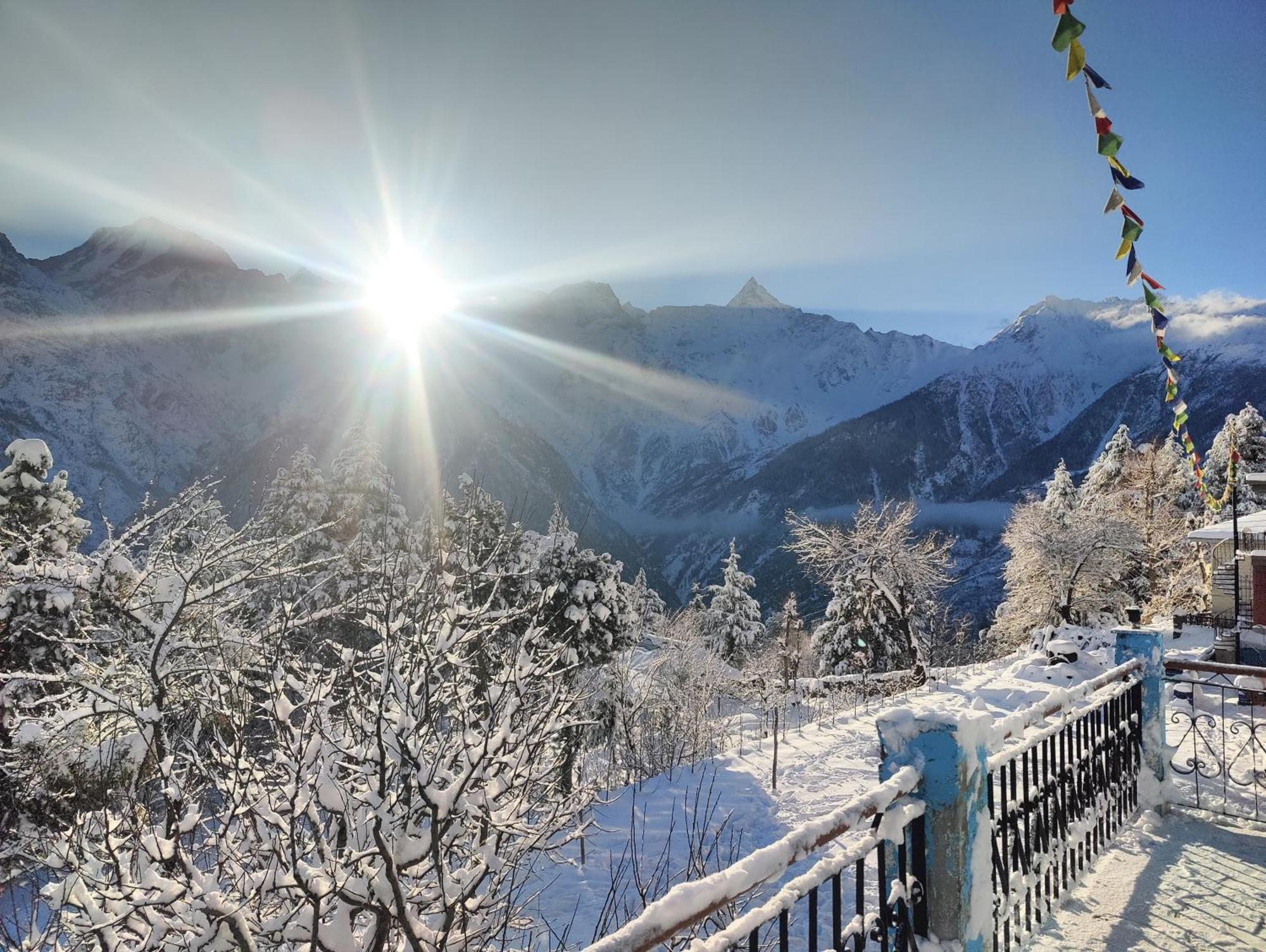 Silk Route Home Stay Kalpa Exterior foto